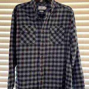 Southern Tide Plaid Long-sleeved Button-up
